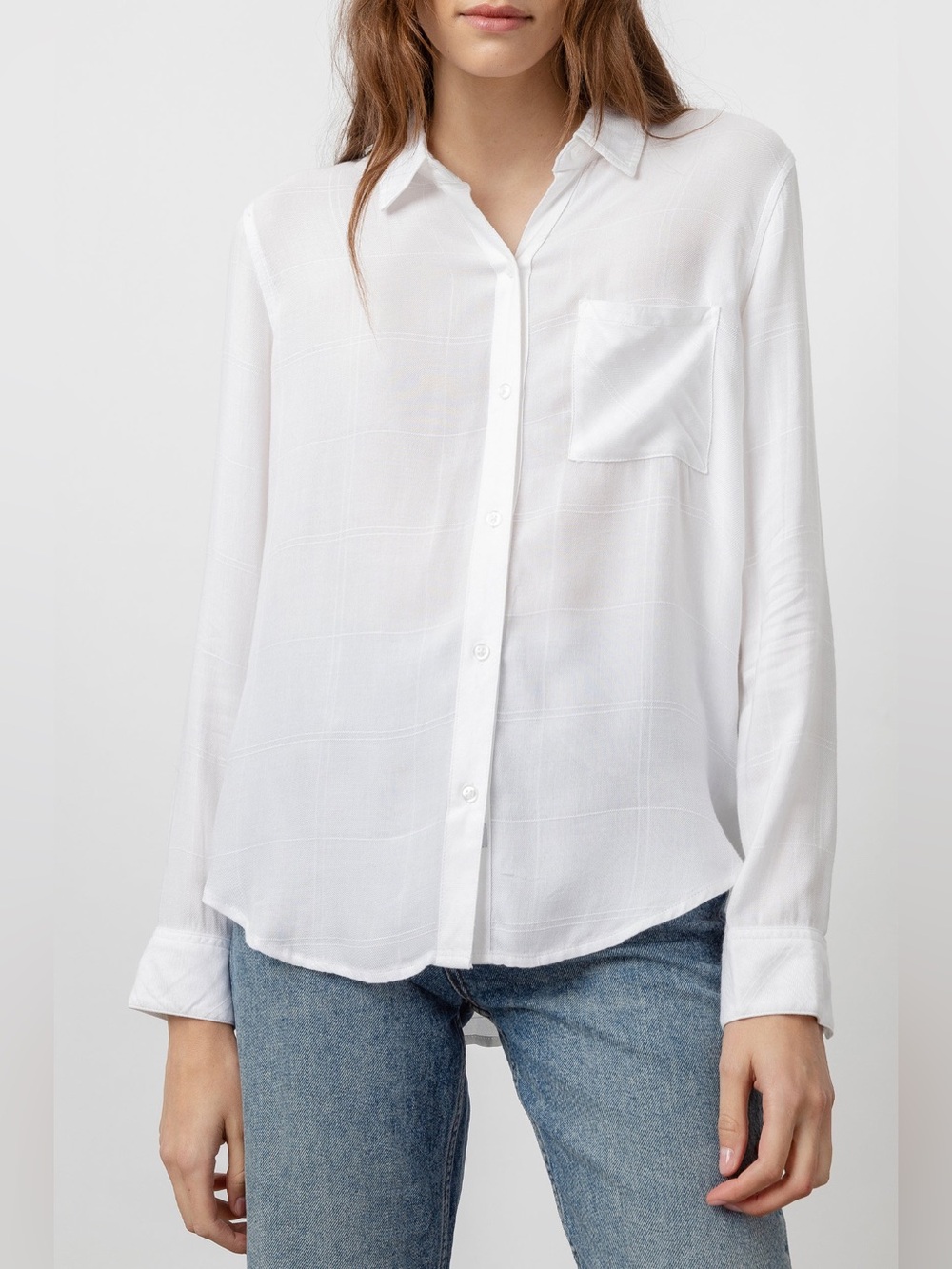 Rails Hunter Shirt in Ivory Check